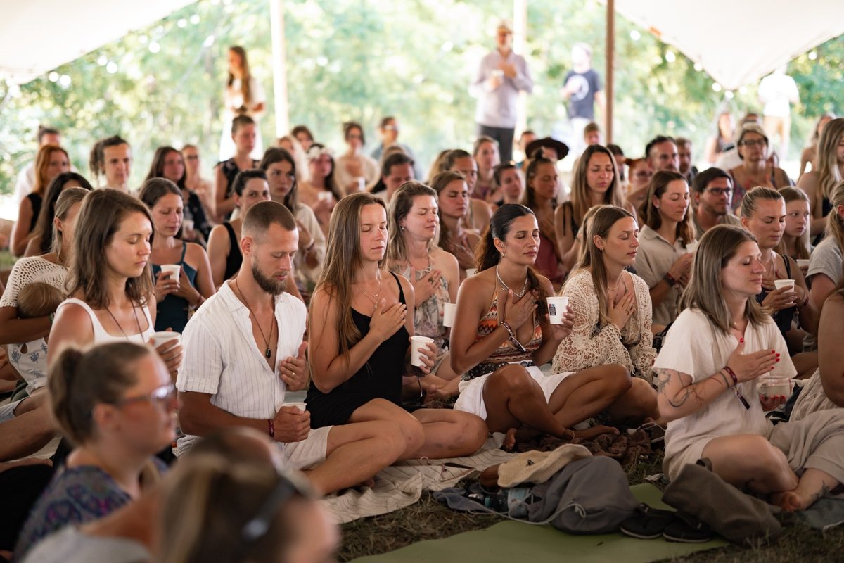 Společná kakaová ceremonie CACAYO na Inlakech festivalu