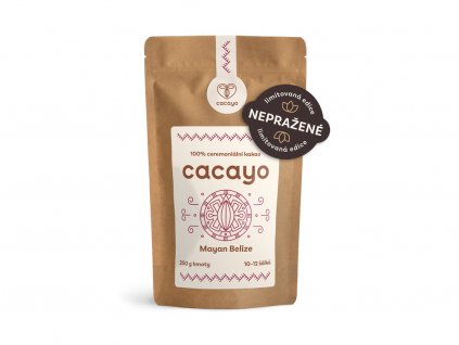 Nepražené ceremoniální kakao Mayan Belize 250 g