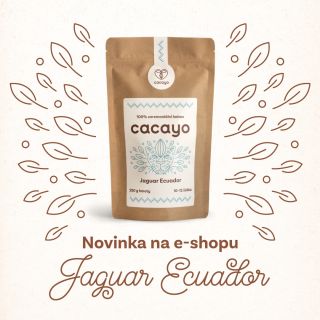 🐆🤎 VELKÝ NÁVRAT JAGUAR ECUADOR 🤎🐆 Po více než roce se k nám vrací naše milované kakao Jaguar Ecuador — tentokrát z úplně...