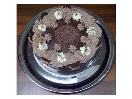 Čokoládový dort krémový s čokopolevou