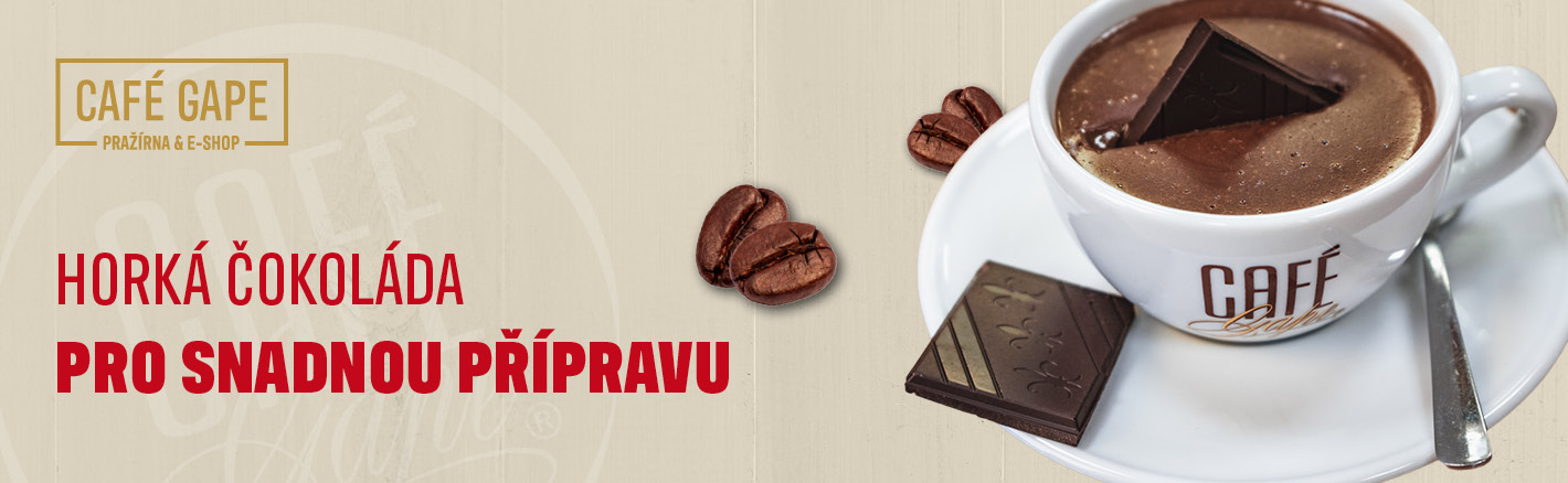 Horká čokoláda pro snadnou přípravu