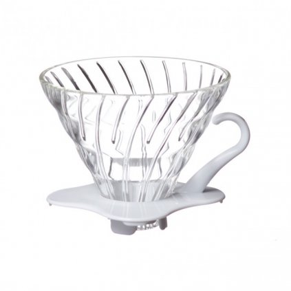 Hario V60-02 Glass Dripper White