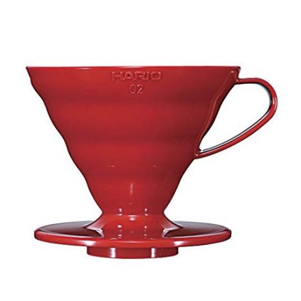 Hario V60-02 Plastic Dripper Red