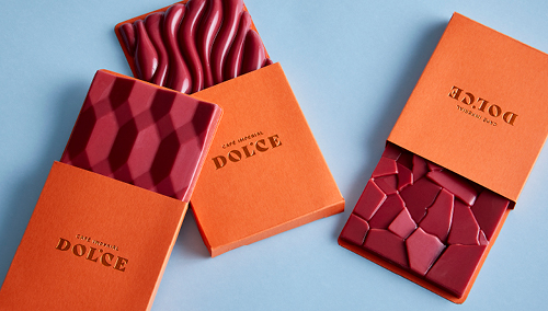 Čokoláda s pistáciovou náplní