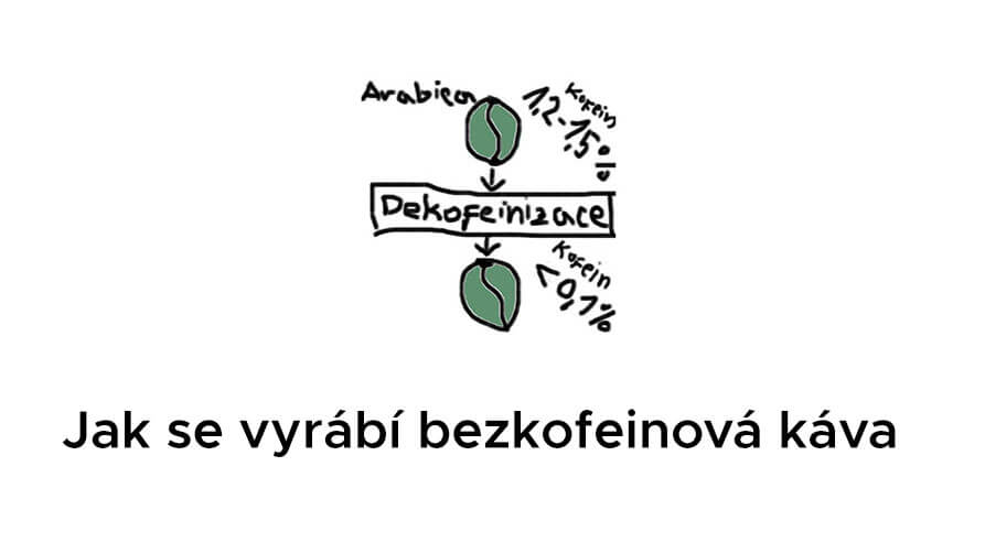 Jak se vyrábí káva bez kofeinu a proč na zvoleném procesu záleží