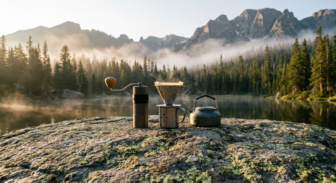 Jak vařit kávu na cestách: Tipy na přípravu v aeropressu i dripperu