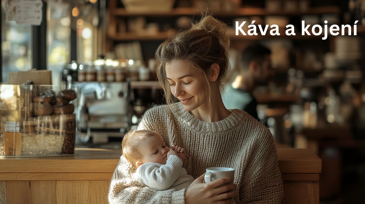 Káva a kojení: Může kojící matka pít kávu?