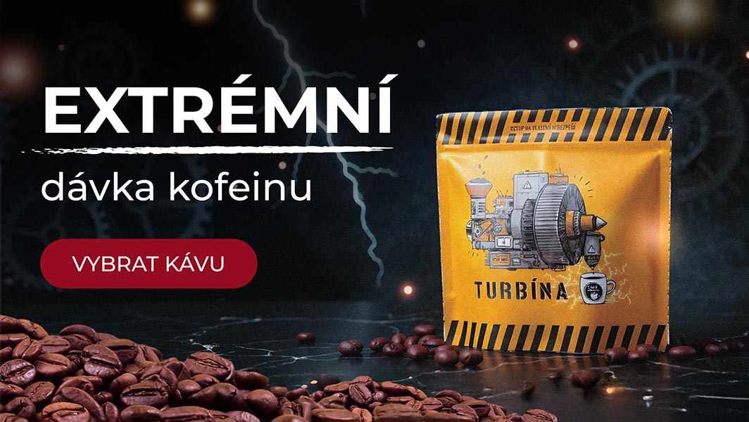 Turbína: nejsilnější káva na trhu