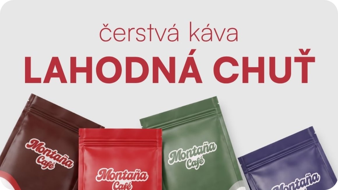 Čerstvá káva Café Montaña – lahodná chuť