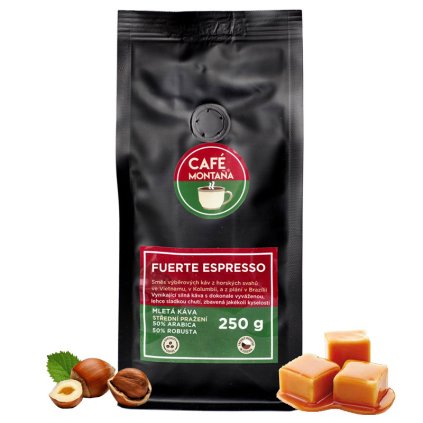 Fuerte Espresso mletá káva