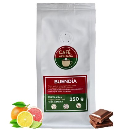 Buendía mletá káva