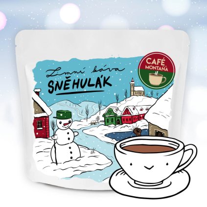 Zimní káva Sněhulák