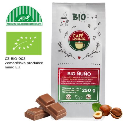 Bio Ñuño mletá bio káva