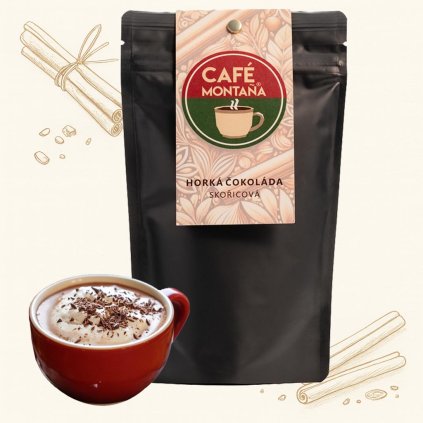 Skořicová horká čokoláda Café Montaña | 130 g