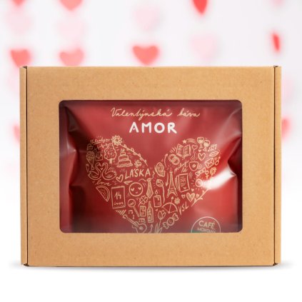 Valentynska kava Amor box