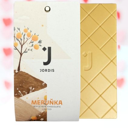 Bílá čokoláda s meruňkami Jordi's Chocolate | 50 g
