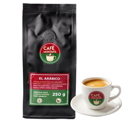 El Arábico zrnková káva