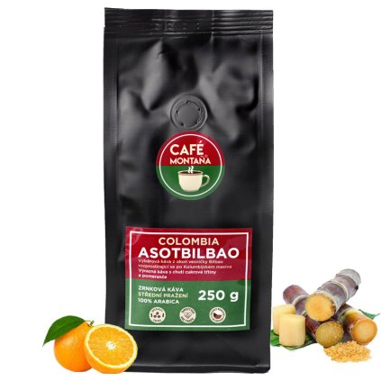 Colombia Asotbilbao zrnková káva
