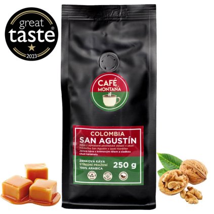 Colombia San Agustín zrnková káva