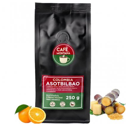 Kolumbijska mleta kava Asotbilbao flg