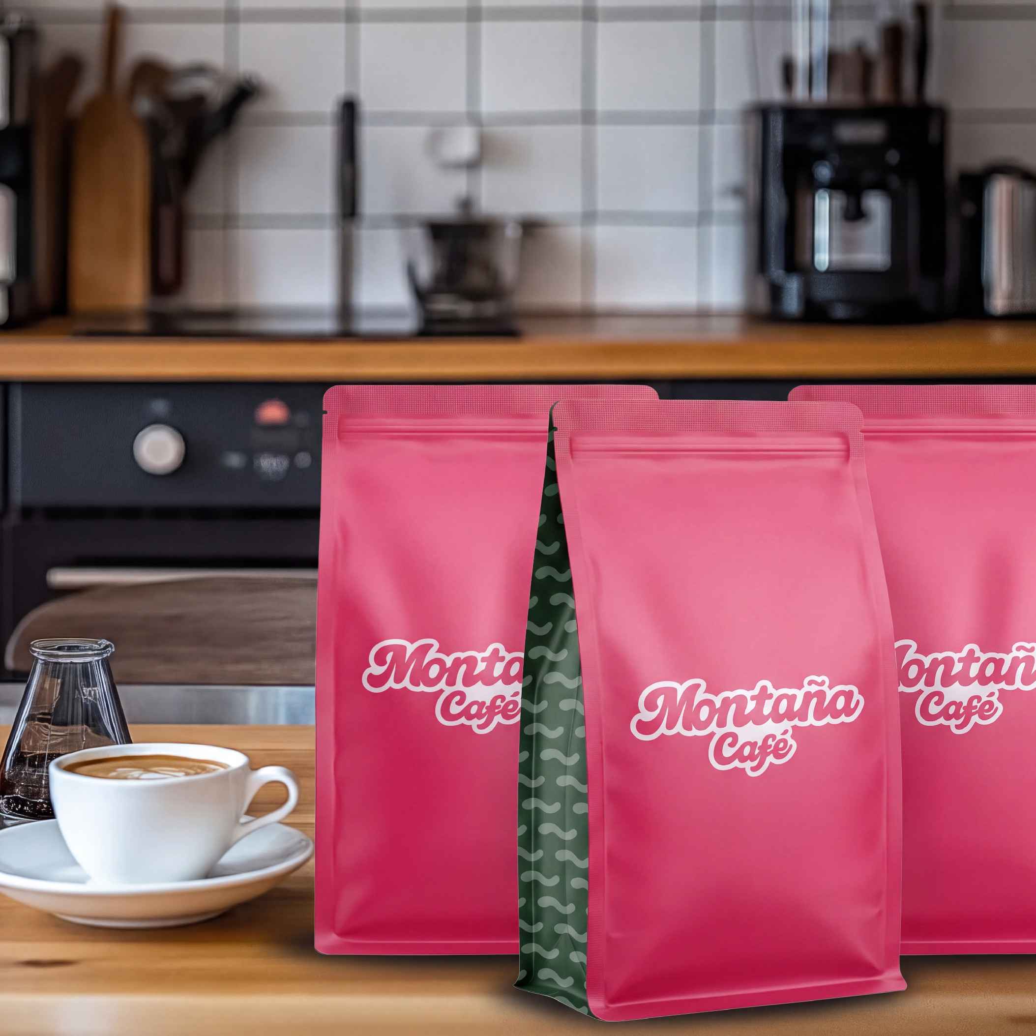 Montaña Café degustační sada zrnkové kávy Intenso pro espresso