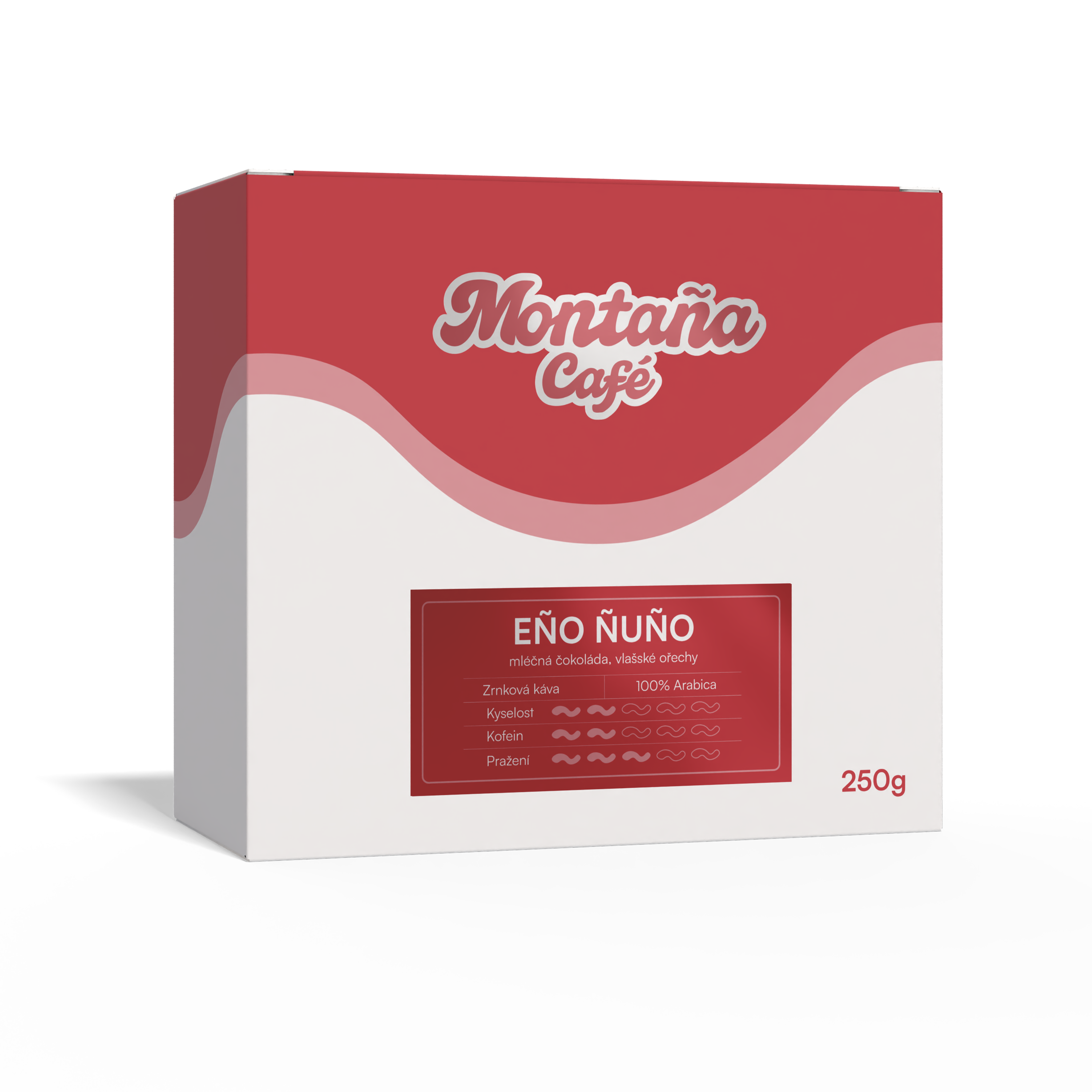 Café Montaña Eño Ñuño, zrnková káva Velikost balení: 250g