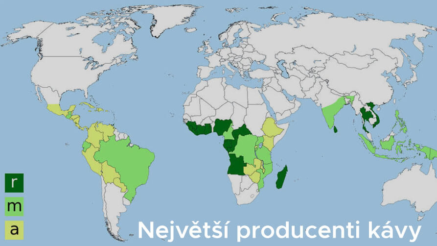 Největší producenti kávy