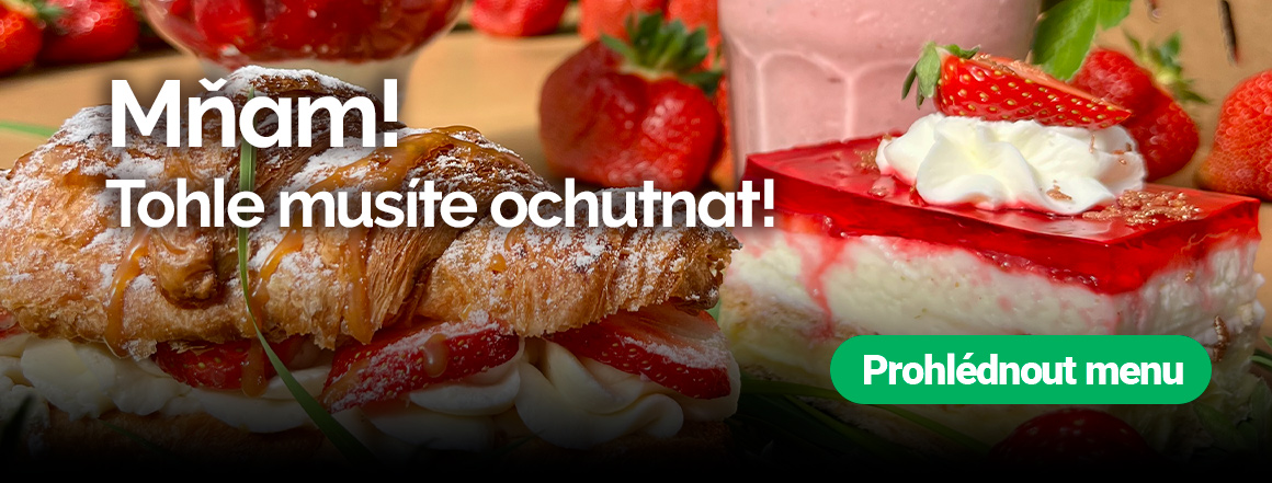 Jahodové menu