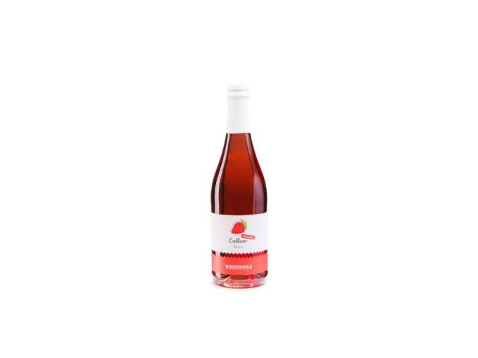 Nealkoholické šumivé víno Erdbeer-Secco