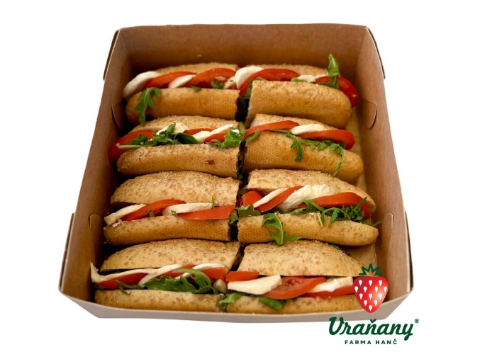 Mozzarella & rajče bagetový box