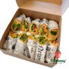 Šunka & cheddar wrapy box