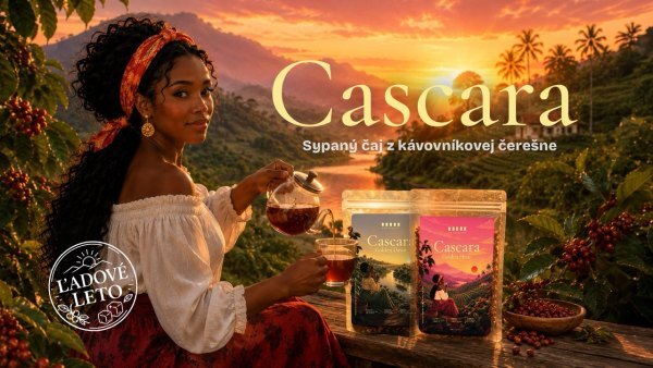 Cascara - sušené kávovníkové čerešne