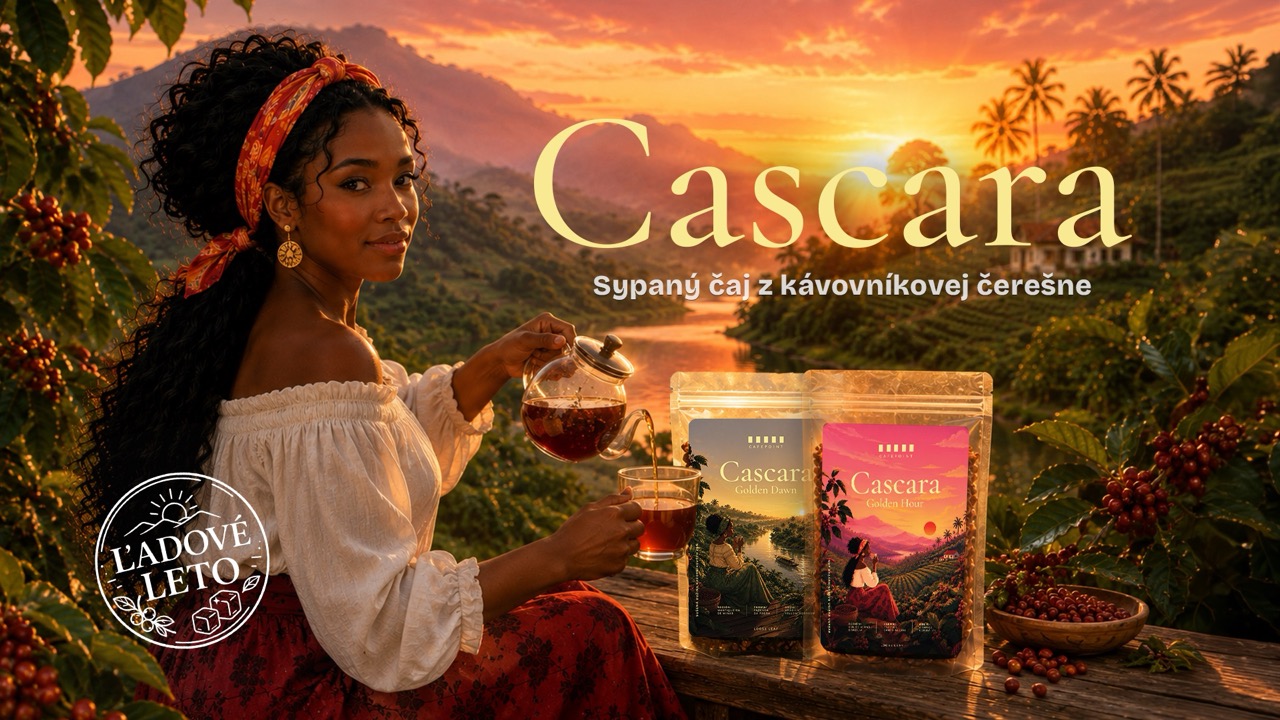 Cascara - sušené kávovníkové čerešne