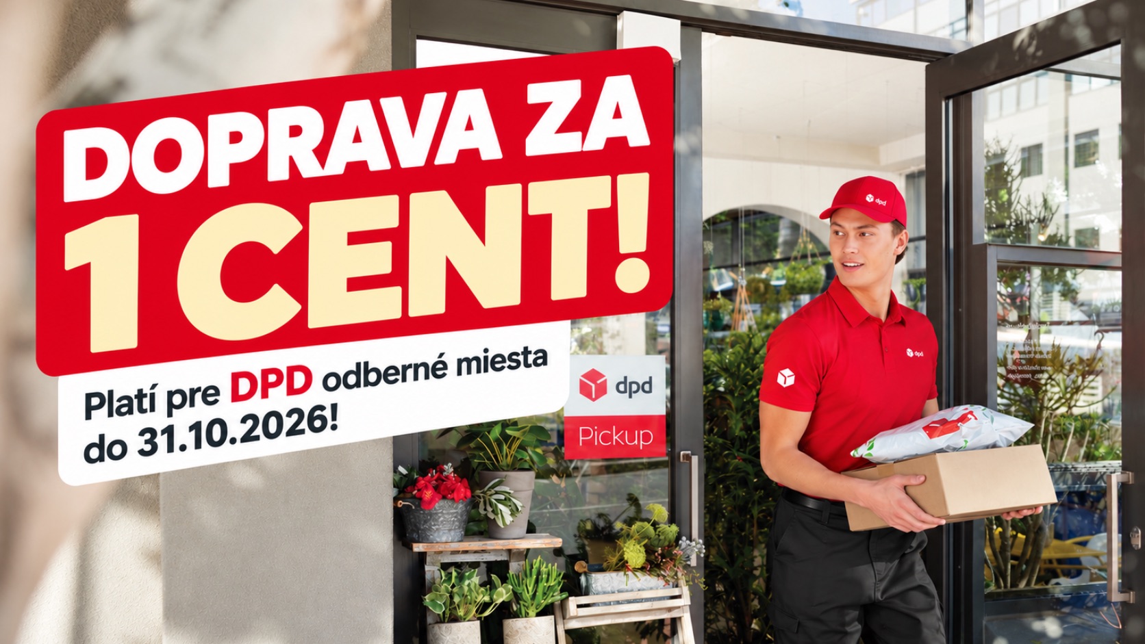 doprava za 1 cent