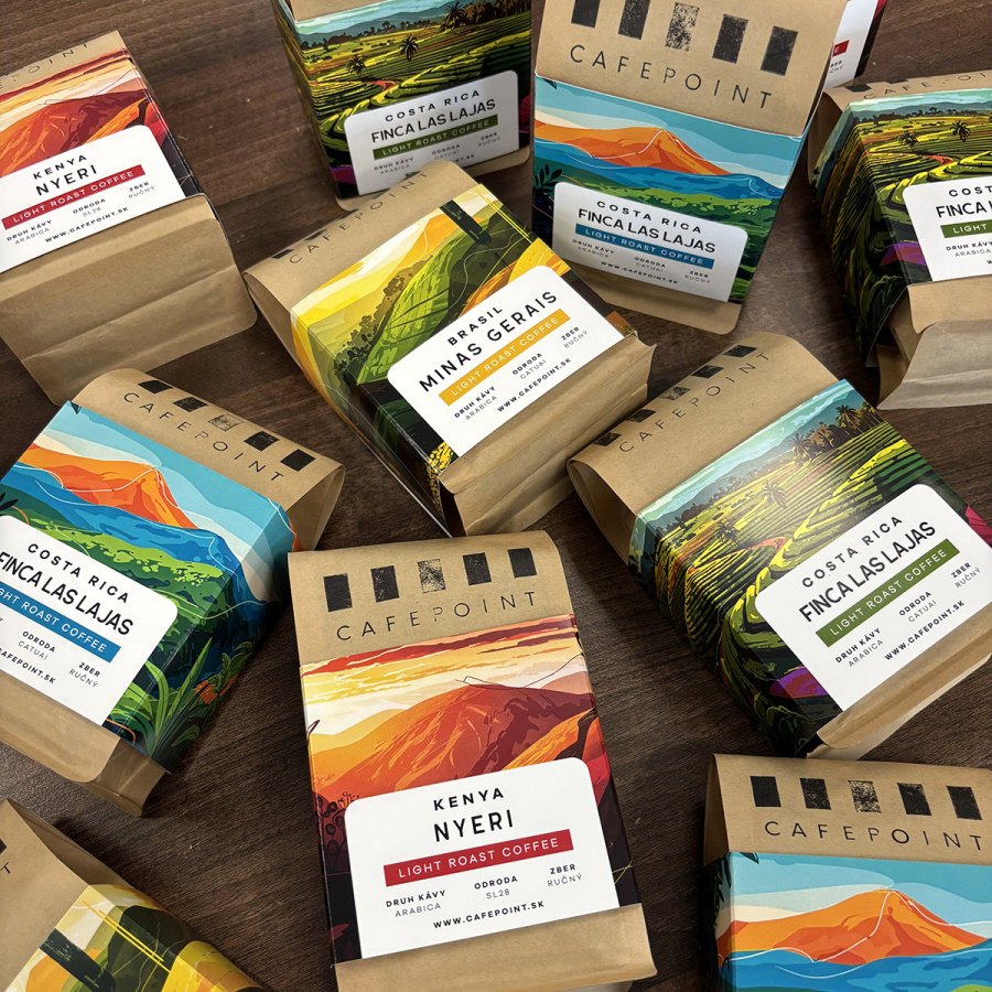 Zrnková káva na Batch Brew