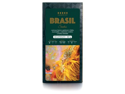 Cafepoint Brasil Santos DECAF 250g, zrnková káva