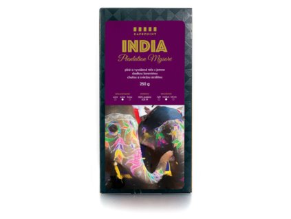 Cafepoint India Plantation Mysore 19 250g, zrnková káva