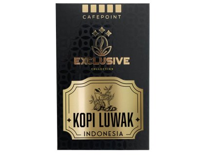 cafepoint indonesia kopi luwak cibetkova kava 125g zrno