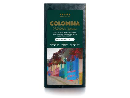 Cafepoint Colombia Medellin Supremo DECAF 250g, zrnková káva
