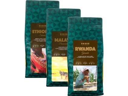 cafepoint single collecction set afrika 3x1kg