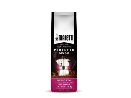 bialetti mleta kava perfetto moka delicato Stredná