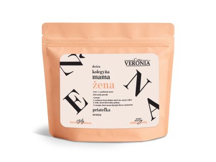 Káva pre každú výnimočnú ženu 225g, zrnková káva