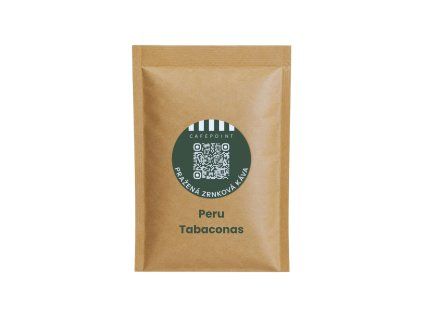 Cafepoint Peru Tabaconas Washed zrnková káva 50g