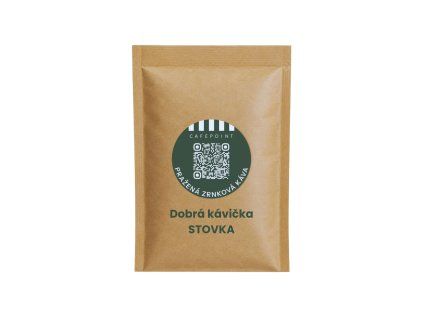 Dobrá Kávička Stovka 50g, zrnková káva