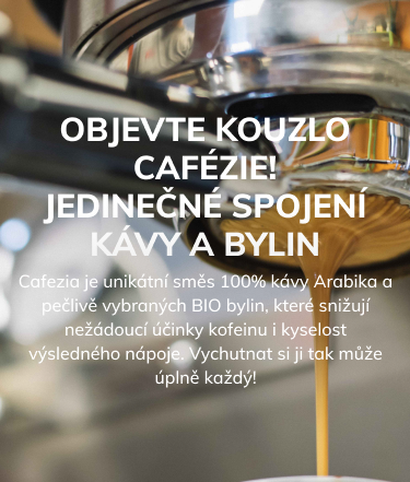 Unikátní spojení kávy a bylin