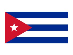 cuba flag xs