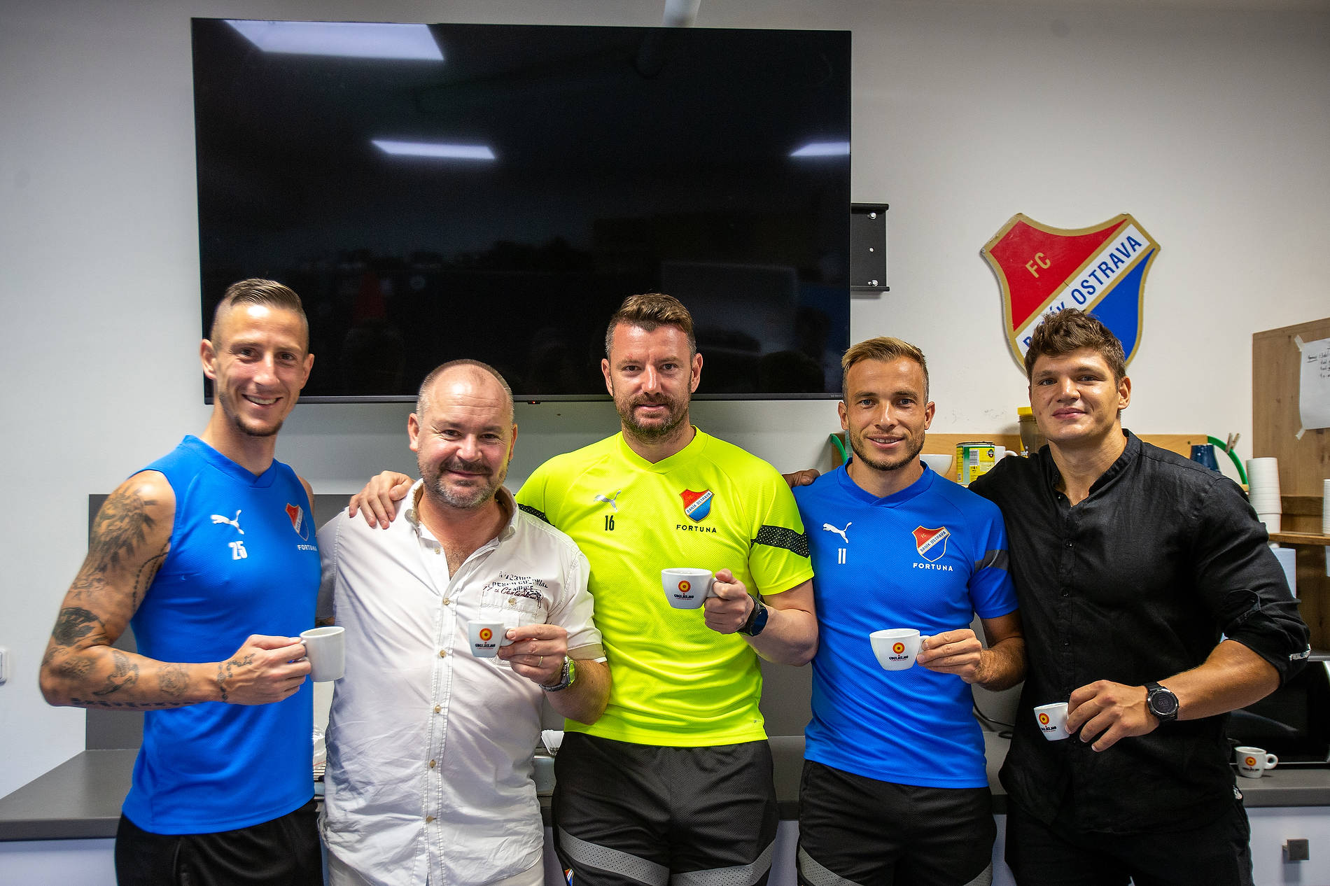 V baníkovských šatnách voní italská káva