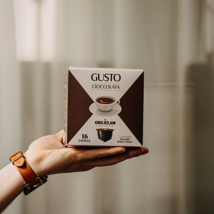 Caffe Guglielmo kapsle Nescafe DolceGusto Čokoláda 16 kapslí