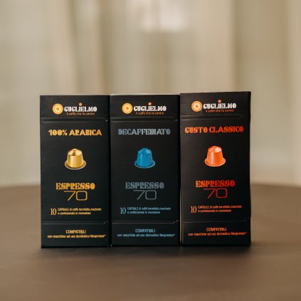 Caffe Guglielmo Nespresso degustační balíček 30 kapslí