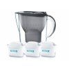 Brita marella memo graphite +3 pack